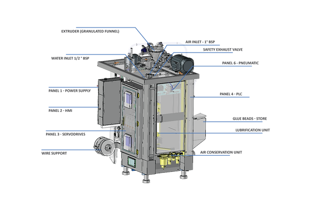 MX-100 CARTRIDGE MACHINE — WM Matos MX-100